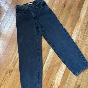 Levi's Dark Wash Straight Leg Jeans